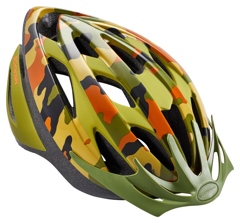 Schwinn Thrasher Helmet for Kids, Carbon, Size 55 - 58 cm, for Kids 8-14, Lightweight Microshell, Adjustable Dial and Straps, Interior Padding, 20 Air Vents, Removable Visor, Helmet for Boys and Girls - Image 1